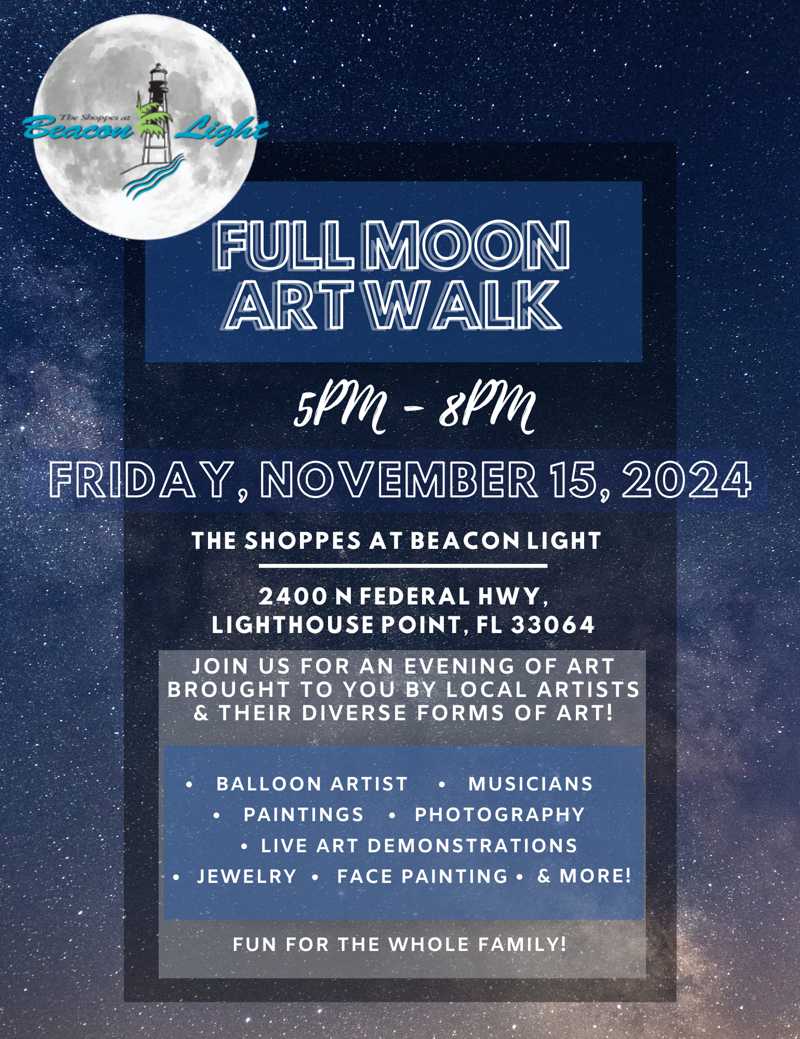 Full Moon - Art Walk